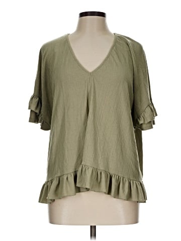 Very J Short Sleeve Blouse (view 1)