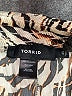Torrid 100% Polyester Animal Print Silver Casual Pants Size 4X Plus (4) - photo 4