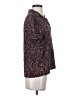 Solid & Striped Animal Print Brown Short Sleeve Blouse Size XS - photo 4