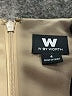 W by Worth Solid Tan Casual Dress Size 4 - photo 7