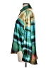 Bailey 44 100% Polyester Tie-dye Teal Long Sleeve Blouse Size L - photo 5