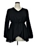 Unbranded Black Long Sleeve Blouse Size 1XL - photo 1
