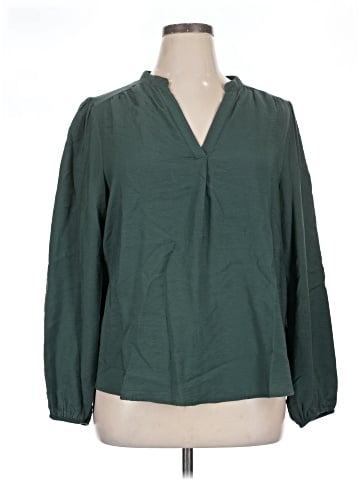 Pleione Long Sleeve Blouse (view 1)