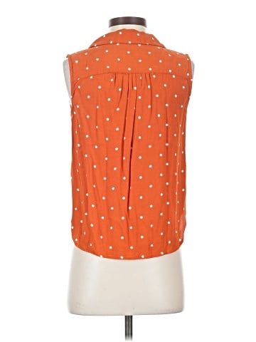 Ann Taylor LOFT Sleeveless Button-Down Shirt (view 2)