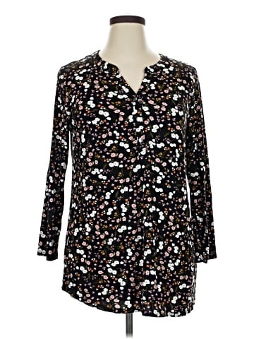 Avenue 3/4 Sleeve Blouse (view 1)