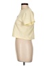 Topshop Yellow Short Sleeve Top Size 6 - photo 5
