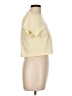 Topshop Yellow Short Sleeve Top Size 6 - photo 4