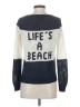 360 Sweater Color Block Blue Pullover Sweater Size XS - photo 2