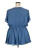 Torrid 100% Polyester Blue Short Sleeve Blouse Size 2X Plus (2) - photo 2