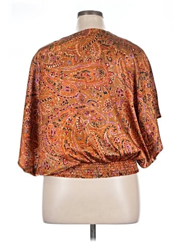 Halogen 3/4 Sleeve Blouse (view 2)