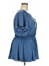 Torrid 100% Polyester Blue Short Sleeve Blouse Size 2X Plus (2) - photo 4