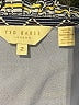 Ted Baker London 100% Polyester Chevron-herringbone Blue Long Sleeve Polo Size 6 (2) - photo 7
