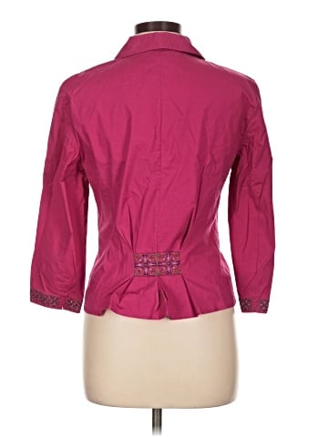 Ann Taylor 3/4 Sleeve Button-Down Shirt (view 2)