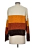 Volcom 100% Recycled Polyester Color Block Stripes Brown Pullover Sweater Size XS - photo 2
