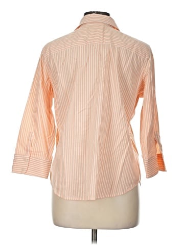 Eddie Bauer 3/4 Sleeve Button-Down Shirt (view 2)