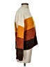 Volcom 100% Recycled Polyester Color Block Stripes Brown Pullover Sweater Size XS - photo 4