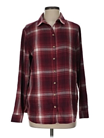 Jachs Girlfriend Long Sleeve Button-Down Shirt (view 1)