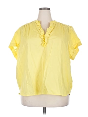 Lane Bryant Short Sleeve Blouse (view 1)