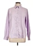 J.VER Color Block Purple Long Sleeve Button-Down Shirt Size L - photo 1