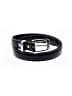 Unbranded 100% Leather Black Brown Leather Belt Size 4 - photo 1