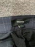 Theory Plaid Blue Dress Pants Size 6 - photo 7