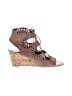 DV Brown Tan Wedges Size 8 1/2 - photo 1