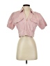 Zara Pink Short Sleeve Blouse Size XS - photo 1