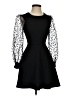 Crystal Doll Hearts Black Cocktail Dress Size XS - photo 1