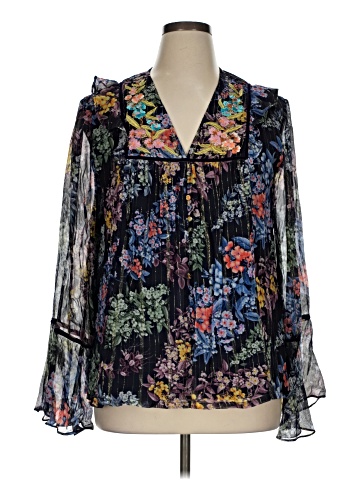Vineet Bahl Long Sleeve Blouse (view 1)
