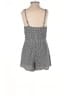 Honey Punch 100% Cotton Houndstooth Gray Black Romper Size S - photo 2