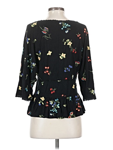 Anthropologie 3/4 Sleeve Blouse (view 2)
