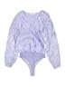 Entro 100% Polyester Purple Long Sleeve Blouse Size S - photo 1