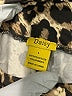 Daisy Animal Print Black Leggings Size L - photo 7