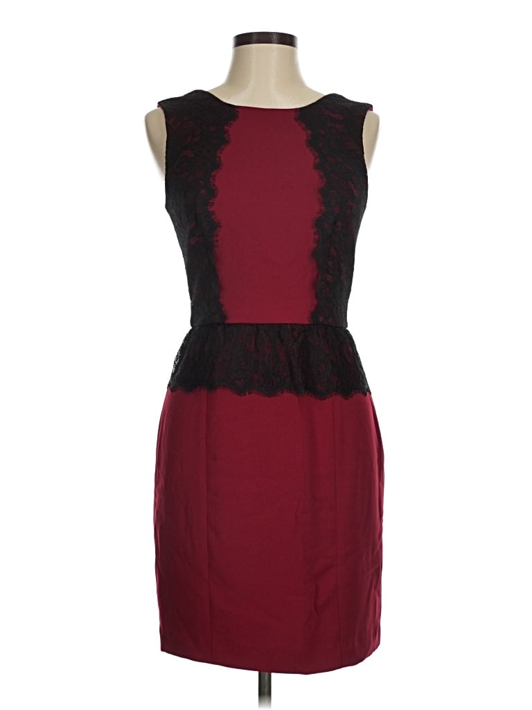 Pre-owned Jay Godfrey Cocktail Dress In Burgundy