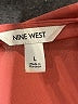Nine West 100% Polyester Orange Sleeveless Blouse Size L - photo 7
