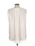 Stylus 100% Polyester Ivory Sleeveless Blouse Size L - photo 2