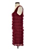 Studio M Burgundy Cocktail Dress Size S - photo 5