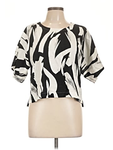 DKNY Short Sleeve Blouse (view 1)