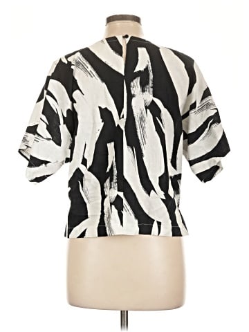 DKNY Short Sleeve Blouse (view 2)