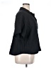 Columbia Solid Black Short Sleeve Button-Down Shirt Size 1X Petite - photo 4