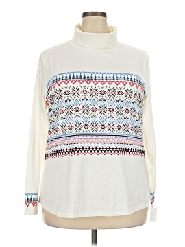 T by Talbots Long Sleeve Turtleneck (view 1)