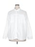 Eddie Bauer White 3/4 Sleeve Button-Down Shirt Size 2X - photo 1