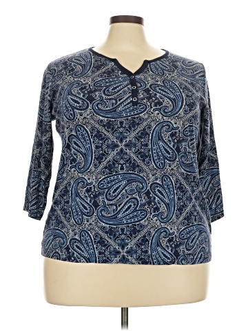 Croft & Barrow 3/4 Sleeve T-Shirt (view 1)