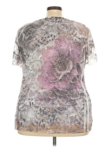Essentials Short Sleeve Blouse (view 2)