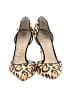 Sam Edelman Animal Print Gold Heels Size 8 1/2 - photo 2