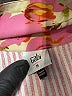 CAbi Stripes Pink Short Sleeve Blouse Size M - photo 7
