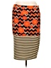Lularoe Graphic Orange Casual Skirt Size L - photo 2
