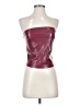 Forever 21 100% Polyester Burgundy Sleeveless Top Size S - photo 1