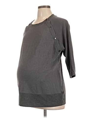 Isabel Maternity 3/4 Sleeve Top (view 1)