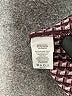 CeCe Houndstooth Burgundy 3/4 Sleeve Blouse Size L - photo 8